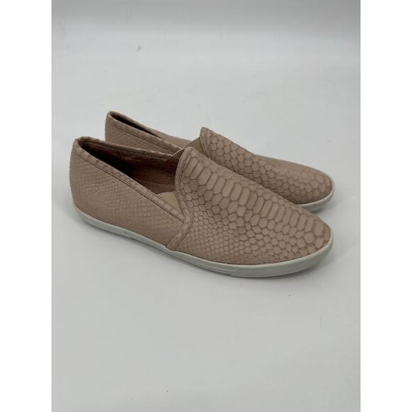 Joie Skidmore Leather Snake Print slip on sneakers Size 38/ US 8-8.5 - Picture 1 of 7